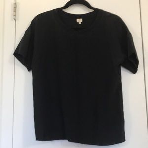 Wilfred by Aritzia black silk top in XS